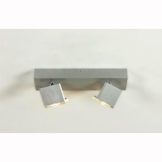 Elle Dela 2LED 2x6,5W 1120Lm alu geschliffen