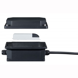 Trafobox IP 65 schwarz Aluminiumgehäuse