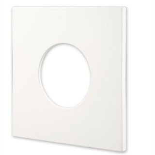 Cover Alu eckig für Downlight Sys-68
