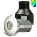 LED RGB Bodeneinbaustrahler 3W 24V, Edelstahl...