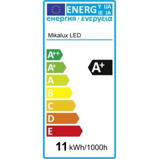 Downlight COB Nichia 11W dimmbar 60&deg;, Einbauring, schwenkbar, DA=75mm