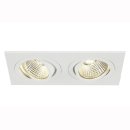 2er Downlight New Tria 155 II, 2xCOB LED, 3000K, 14W,...