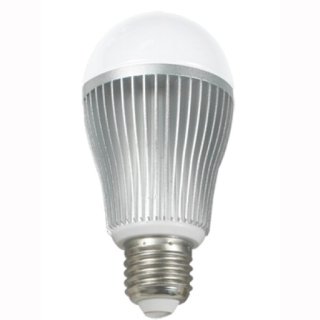 E27, LED- Kugelbirne, 9W, dualwei&szlig;(WW+KW), bedienbar mit 2.4G RF-Fernbedienung, dualwei&szlig; (23113466)