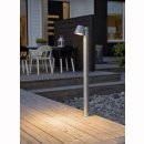 Wegeleuchte Trieste, GU10, 100cm H&ouml;he, elegantes Design, zur Wege-/Stra&szlig;en- und Parkplatzbeleuchtung anthrazit 7524-370