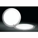 Panelleuchte Einbau flach, rund, LED 24W, D 300mm, H...