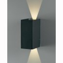 Wandlampe Norma, 2x3W, 3000K, 166lm, dunkelgrau,...