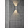 Wandlampe Norma, 2x3W, 3000K, 166lm, dunkelgrau (schwarz) oder hellgrau, up&amp;down,  Abstrahlwinkel einstellbar,*** nur noch begrenzte St&uuml;ckzahl!
