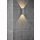 Wandlampe Norma, 2x3W, 3000K, 166lm,  schwarz oder grau (fast anthrazit), up&amp;down,  Abstrahlwinkel einstellbar,*** nur noch begrenzte St&uuml;ckzahl!