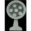 Wandaufbaulampe UP-Down LED,2x6W Cree, wei&szlig;es Geh&auml;use,30&deg;/45&deg;, 12V