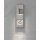 LED Wandlampe Hausnr. Strahler Modena, GU10, Edelstahl, 7655-000