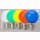 LED Mini-Birne 1W, 300&deg;, IP65, warmweiss oder farbig, 80lm