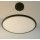 LED-Panel-Pendelleuchte flach, rund, 50W, up-down, D 60cm, wei&szlig; oder schwarz, Meanwell