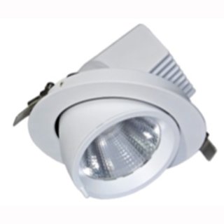 Downlight Spot 30W COB bis zu 45&deg; ausschwenkbar, D160mm, Deckenausschnitt 145mm