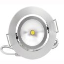 Einbauspot LED Cree 3W, 15-120&deg;, 12V DC/700mA, schwenkbar, D50mm H33mm, DA 42mm 15&deg; wei&szlig;