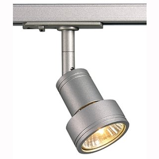 Spot GU10- Set f&uuml;r 3-Phasen Schienensystem Puri inkl. LED- Leuchtmittel, Sonderpreis
