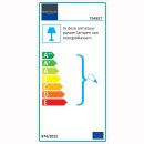 Decken- u. Wandspot Quatro 1xGU10 Alu silber oder schwarz