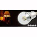 LED Kugelbirne klar 6W, E27, 300&deg;, 0-100% dimmbar, 540lm, matte Abdeckung