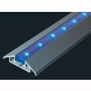 Mikalux LED-Bodenaufbauprofil Z&uuml;rich, mit Kabeldurchlass, 40x10,5mm , pro m