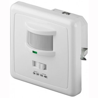 Bewegungsmelder, IDUS, IP20, 160&deg;, 500W, mit Sounderkennung