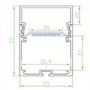 Mikado 4, Lichtband 100, 30/33W, 144 LEDs doppelreihig,...