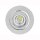 Deckeneinbaulampe rund, 30W, 15/26/44&deg;, D190x150mm DA180mm, ausschwenkbar