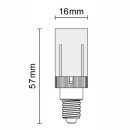 E14, LED 51SMDx2835, 3,5W, 2700K, 321lm, 270&deg;, IP62