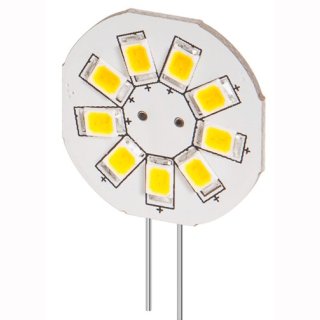 G4 LED Stift 1,5W, 120lm,  Pins seitlich, 23mm warmwei&szlig;