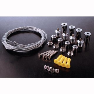 Seilabhängungsset für Panele 4er Set