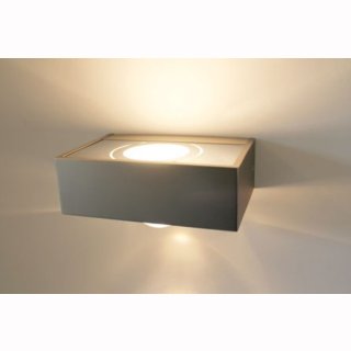 LED Wandaufbaulampe Focus 150 Wall - 2x8Watt, rechteckig