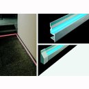 Mikalux LED-Sockelleisten-Profill Cambridge, 40x14mm, pro m, max 2m