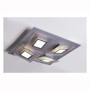 Frame Dela Deckenleuchte 4xHV-LED 8,7W 3000Lm alu...