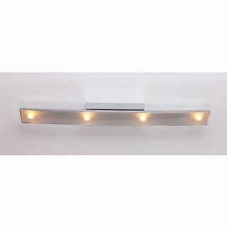 Arco Deckenleuchte 4 x LED 4,5W 1676Lm alu geschliffen  