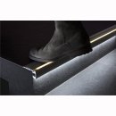 MikaLux Gummi f&uuml;r Alu-Profil f&uuml;r Treppen-Stufen STEP, 81x 40mm