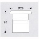 LED Bodeneinbaustrahler ARGOS rund 0,3W IP67 ww 12V/DC