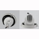 Downlight Spot 35W COB,45&deg; ausschwenkbar, D156mm, Deckenausschnitt 145mm, CRI&gt;90