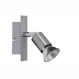 LED Spotstrahler1-flammig Georgia GU10 nickel satiniert 667.06