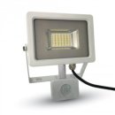 LED Fluter 20W IP44 1600lm 100&deg; f&uuml;r Aussen und Innen mit Sensor Bewegungsmelder
