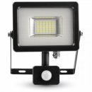 LED Fluter 20W IP44 1600lm 100&deg; f&uuml;r Aussen und Innen mit Sensor Bewegungsmelder