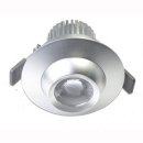 Downlight COB 9W, Zoom 22-52&deg;, dimmbar, Einbauring schwenkbar, DA=80mm