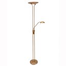 Stehleuchte Mexlite 1x23W+1x6W LED dimmbar 7500 BR bronze