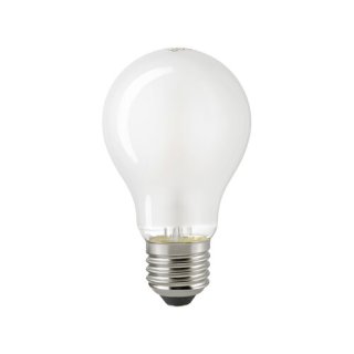 LED Kugelbirne Filament E27 7W milky 2200-2700K dim to warm 300&deg; DTW 806lm matt