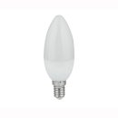 LED Kerzenlampe E14 6W 450lm  2200K - 2700K dim to warm  DTW