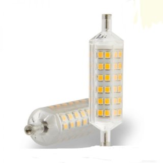 R7s LED-Lampe 5W 430lm, 72 SMD, L: 78mm, 360&deg; dimmbar