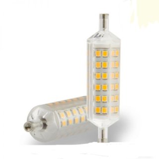 R7s LED-Lampe 5W, 72 SMD, L: 78mm, 360&deg; dimmbar 2700K