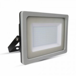 LED Fluter SMD Slim 50W IP65 4250lm 100&deg;  6400k (kaltwei&szlig;) grau/schwarz