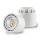 LED GU10 Strahler 10W COB 20-100% sunset dimming 2000K-3000K 45&deg; CRI 99 inkl. Trafo silber