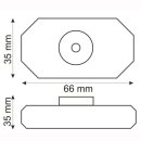 LED Dreh-Dimmer 2A, max. 48 Watt, Rundstecker Anschluss, IP20