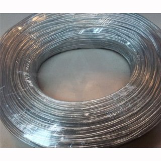 Schlauchleitung Kabel 3-adrig transparent 3x 0,75mm D= 5,5mm