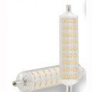 R7s LED-Lampe 10W, 108 SMD, L: 118mm, 360&deg; dimmbar