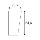 Wandleuchte Basket E27 Glas satiniert